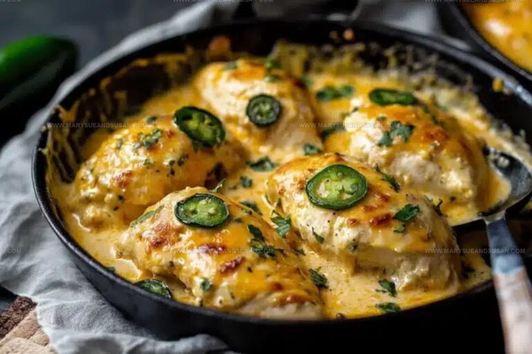 One Pan Cheesy Jalapeno Chicken Recipe