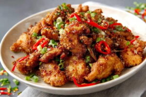 Salt and Pepper Crispy Chicken Recipe