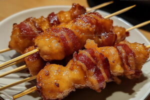 Sweet Maple Bacon Chicken Pops Recipe