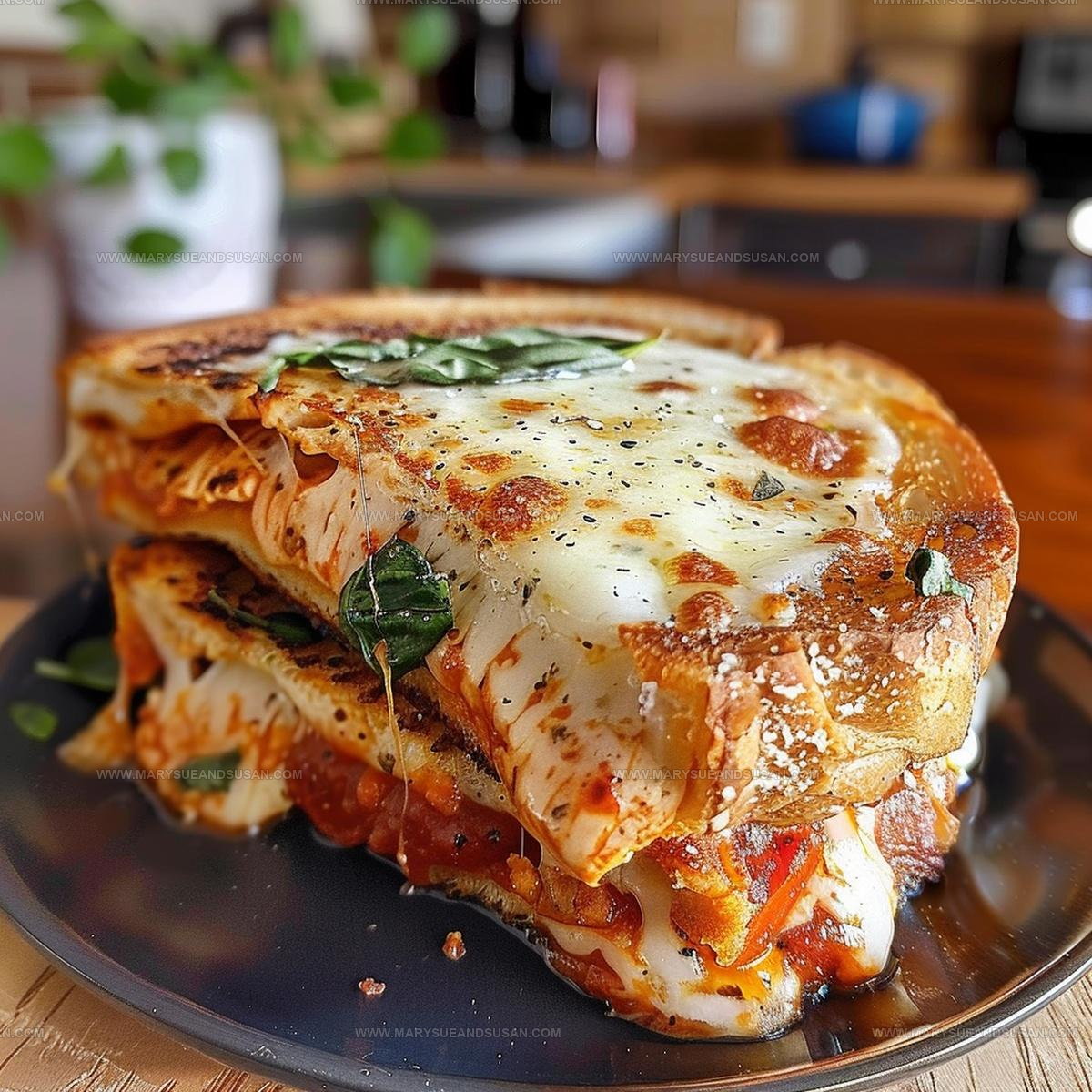 Classic Chicken Parmesan Grilled Cheese Recipe