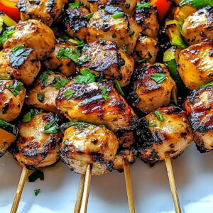 Zesty Peruvian Chicken Skewers Recipe
