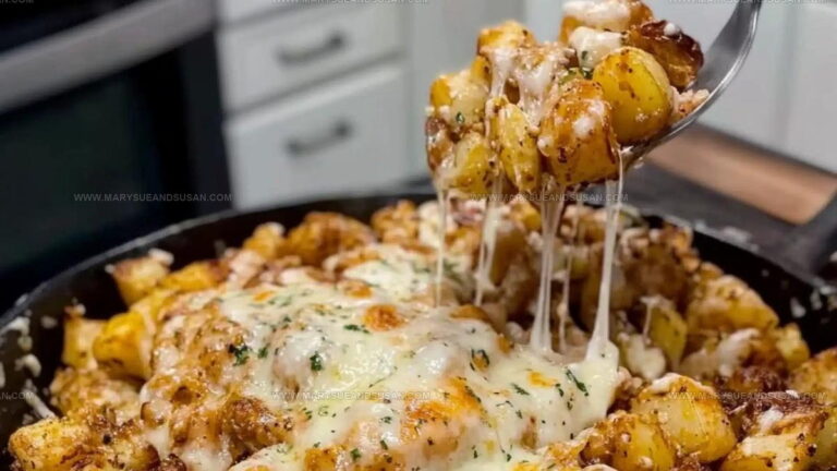 One-Pan Garlic Parmesan Chicken Potatoes Recipe