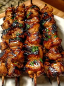 Grilled Thai Chicken Skewers Recipe