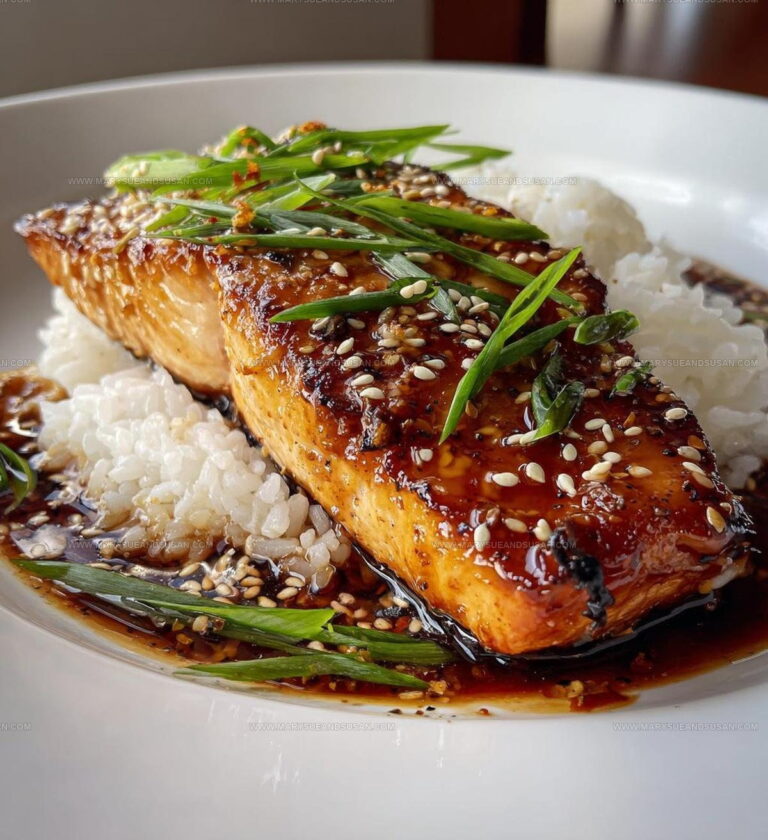Honey Soy Glazed Salmon Recipe