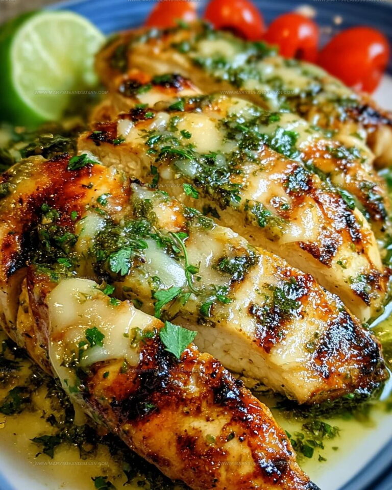 Marinated Grilled Salsa Verde Pepper Jack Chicken Recipe