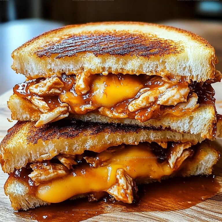 BBQ Chicken Grilled Cheese Recipe