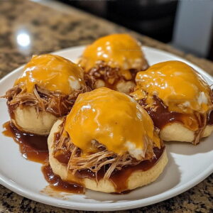 BBQ Pulled Pork Cheese Bombs Recipe