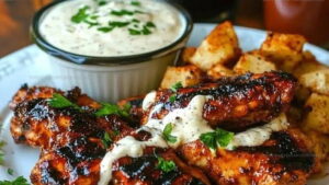 Backyard Cajun Grilled Chicken Alabama Sauce Recipe