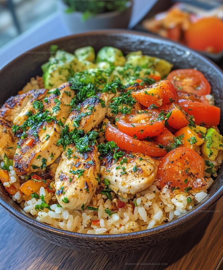 One Pan Mediterranean Chicken Rice Recipe