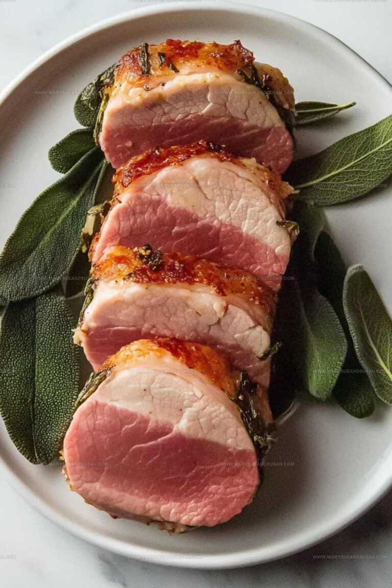 Prosciutto Wrapped Pork Tenderloin Recipe