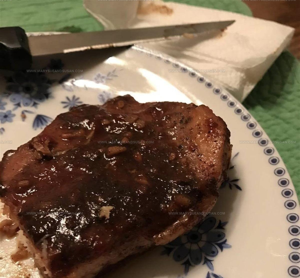Brown Sugar Butter Pork Chops Recipe