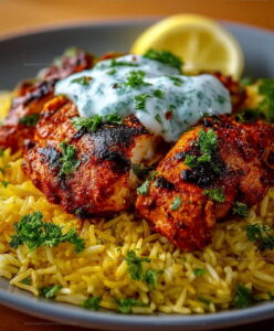 Tandoori Chicken and Rice Recipe