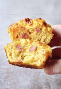 Savory Ham and Cheese Muffins Recipe