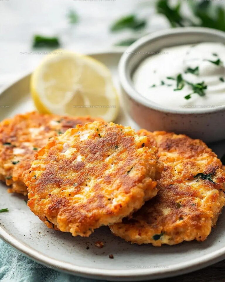 Skillet-Crispy Salmon Patties Recipe