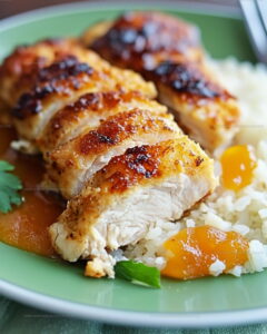Coconut Chicken With Apricot Sauce Recipe