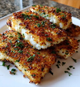 Parmesan Crusted Cod Recipe