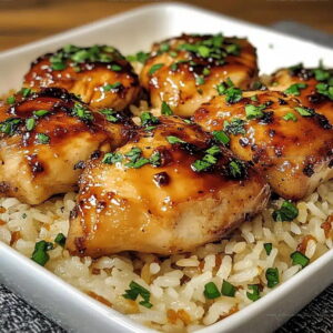 Honey BBQ Chicken Rice Bowl Recipe