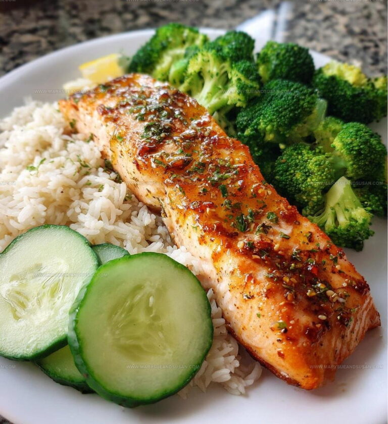 Balanced Salmon Rice Plate Recipe