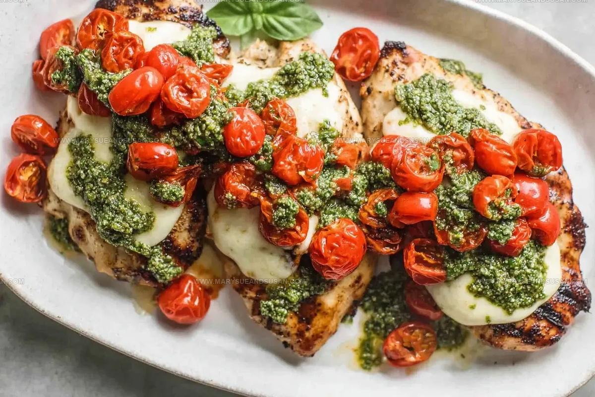 Summer-Grilled Chicken Margherita Recipe
