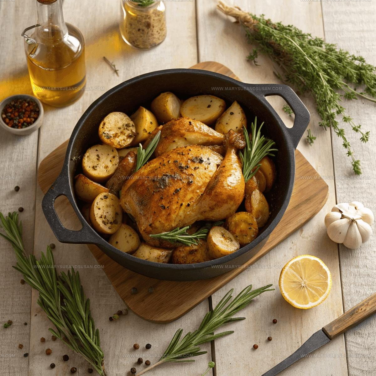 One Pan Chicken And Potatoes Recipe