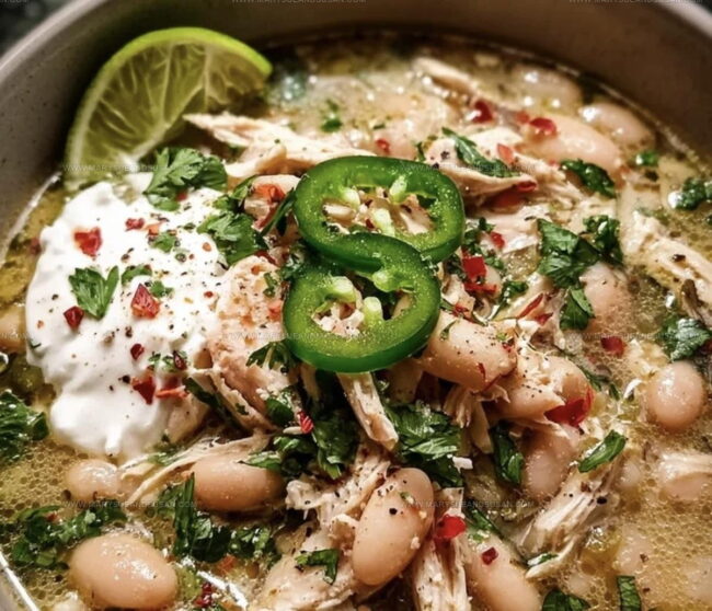 What Are the Steps for White Chicken Chili
