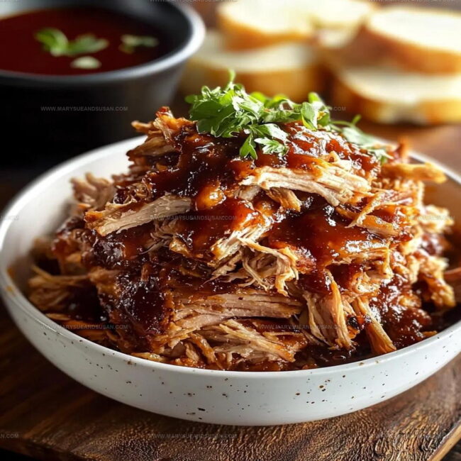 Pulled Pork BBQ Waffle Stack Cooking Directions