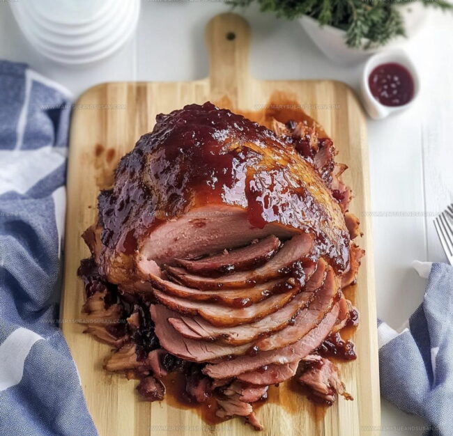 Cranberry Orange Glazed Ham Cooking Instructions