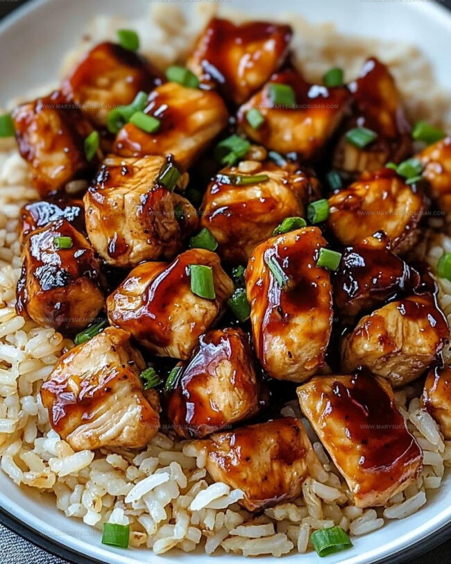 One Pan Honey BBQ Chicken Rice Storage