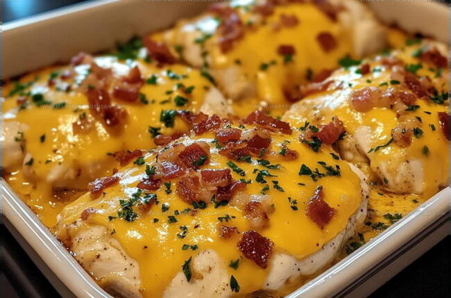 Directions For Ranch Bacon Cheddar Chicken
