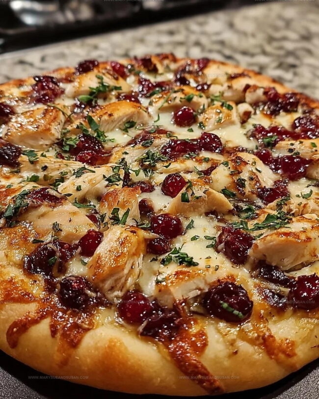 Practical Cooking Insight for Cranberry Chicken and Brie Pizza