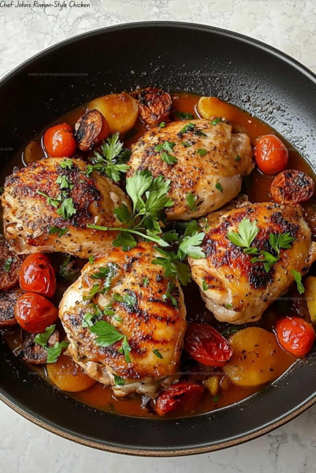 How to Make Chef John’s Roman Chicken
