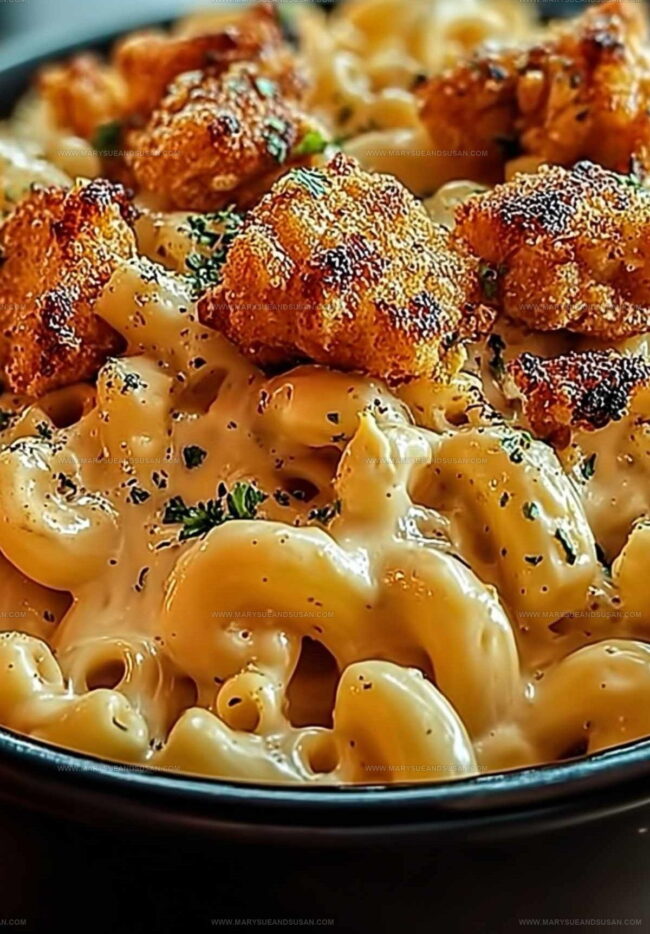 Creamy Honey Pepper Chicken Mac Steps
