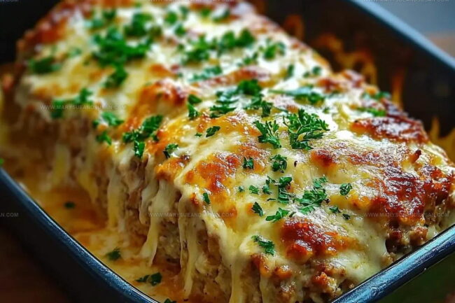 Preparing Garlic Parmesan Chicken Meatloaf Step by Step