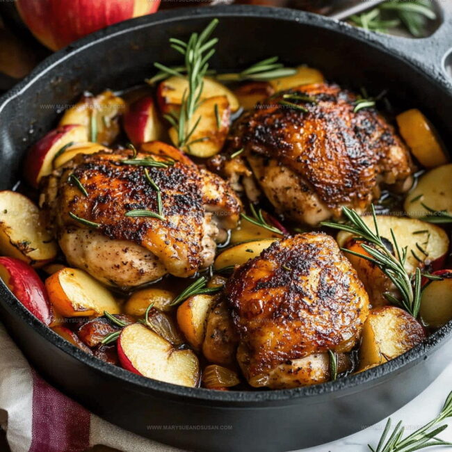 What Makes Rosemary Apple Cider Chicken So Satisfying