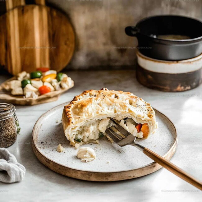 Cooking Method for Classic Chicken Pot Pie