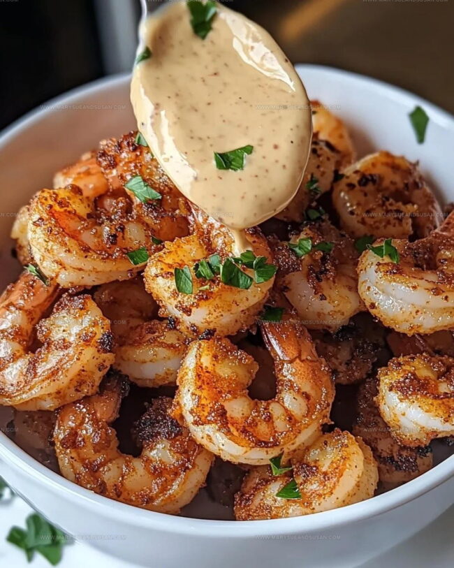 Cooking Method For Crispy Cajun Shrimp with Creamy Sauce