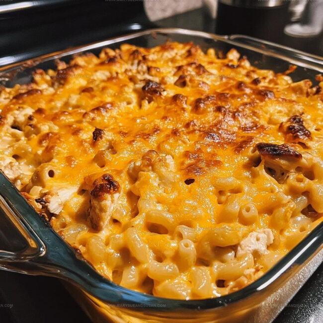 Preparation Steps for Loaded BBQ Chicken Mac and Cheese