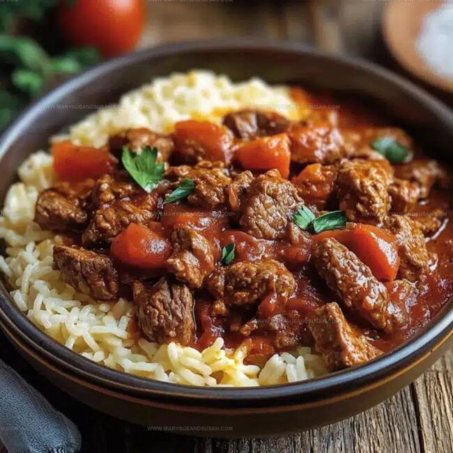 Steps Simmering And Baking Giouvetsi