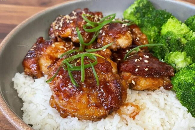 Steps for Making Soy Garlic Chicken Thighs