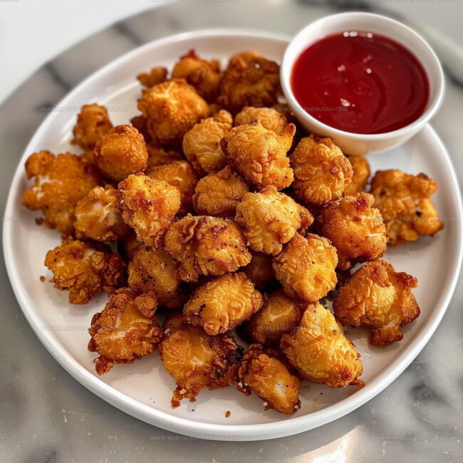 Preparing Homemade Popcorn Chicken Step by Step