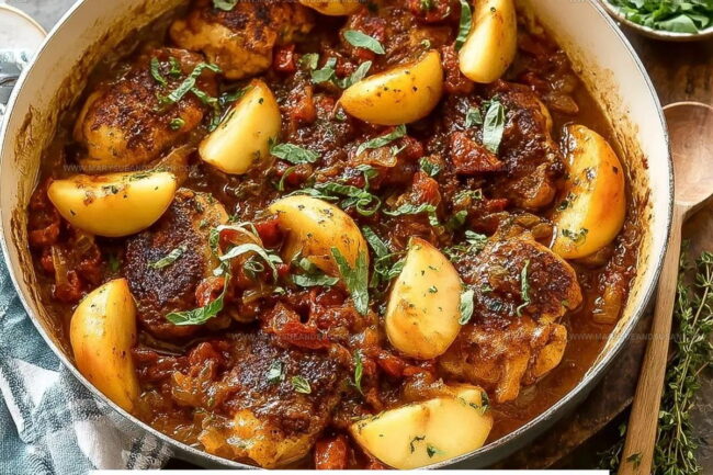 Steps for Making Honey Butter Peach Chicken