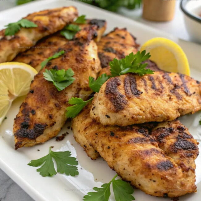 Directions for Grilled Chicken Tenders