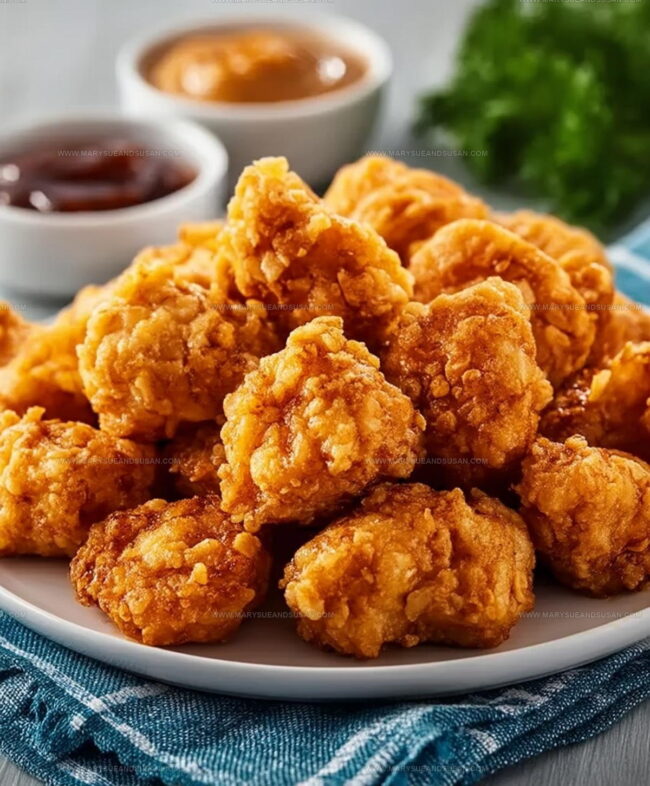 Frying Instructions for KFC-Style Popcorn Chicken