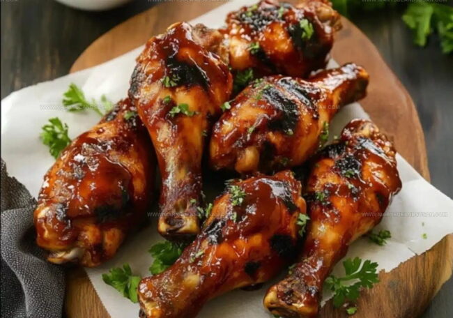Keeping Barbecue Chicken Legs Moist Longer