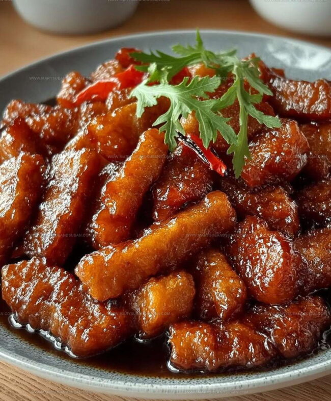 Step-by-Step Method for Sweet and Sour Pork