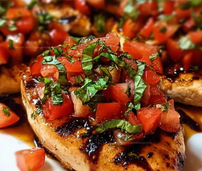 Steps for Making Bruschetta Chicken