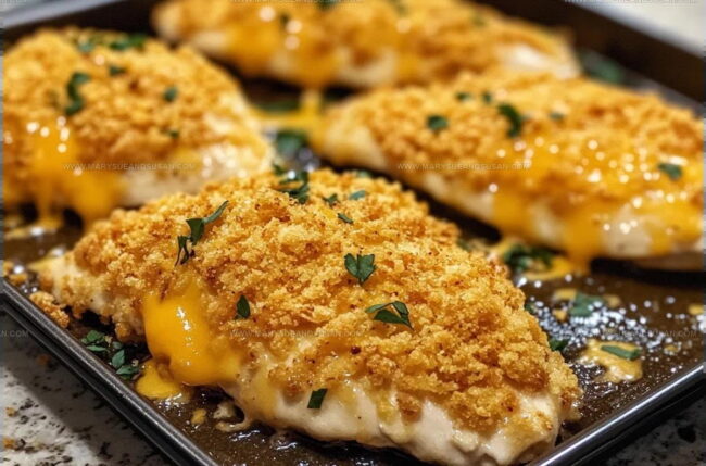 Straightforward Cooking Method for Crispy Cheddar Chicken