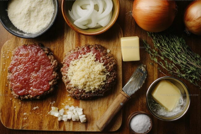 Hamburger Steak Onion Gravy Ingredient Overview