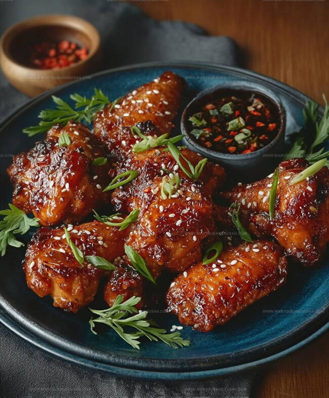 Cooking Instructions for Teriyaki Chicken Wings