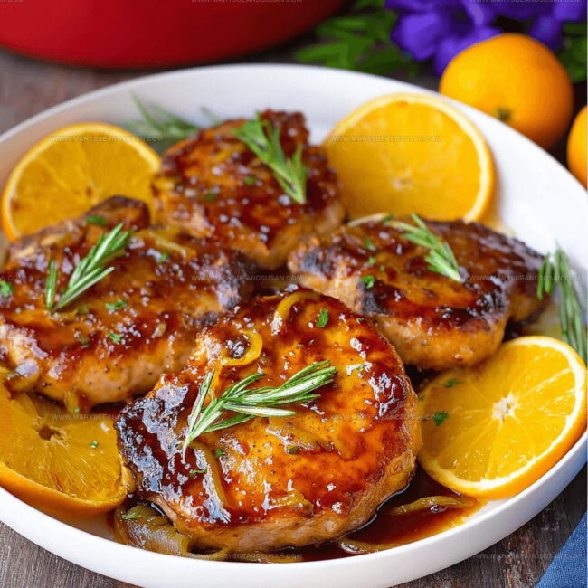 How to Prepare Honey Orange Glazed Pork Chops